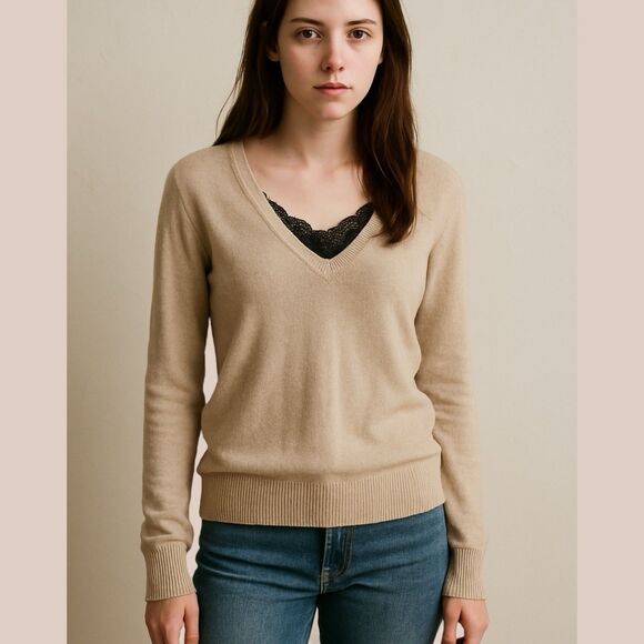 Old Navy Womens Y2K Elena Gilbert Hoodie Knit M Sweater Lightweight Cozy Soft - Picture 1 of 8